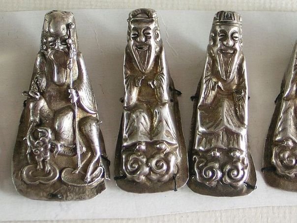 Eight Immortals and Shou Lao – (7896), lowlands-collection